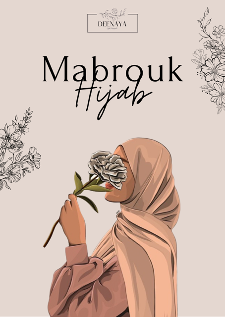 Mabrouk hijab card